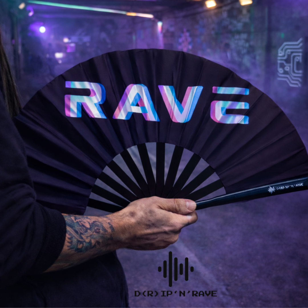 Rave Fächer