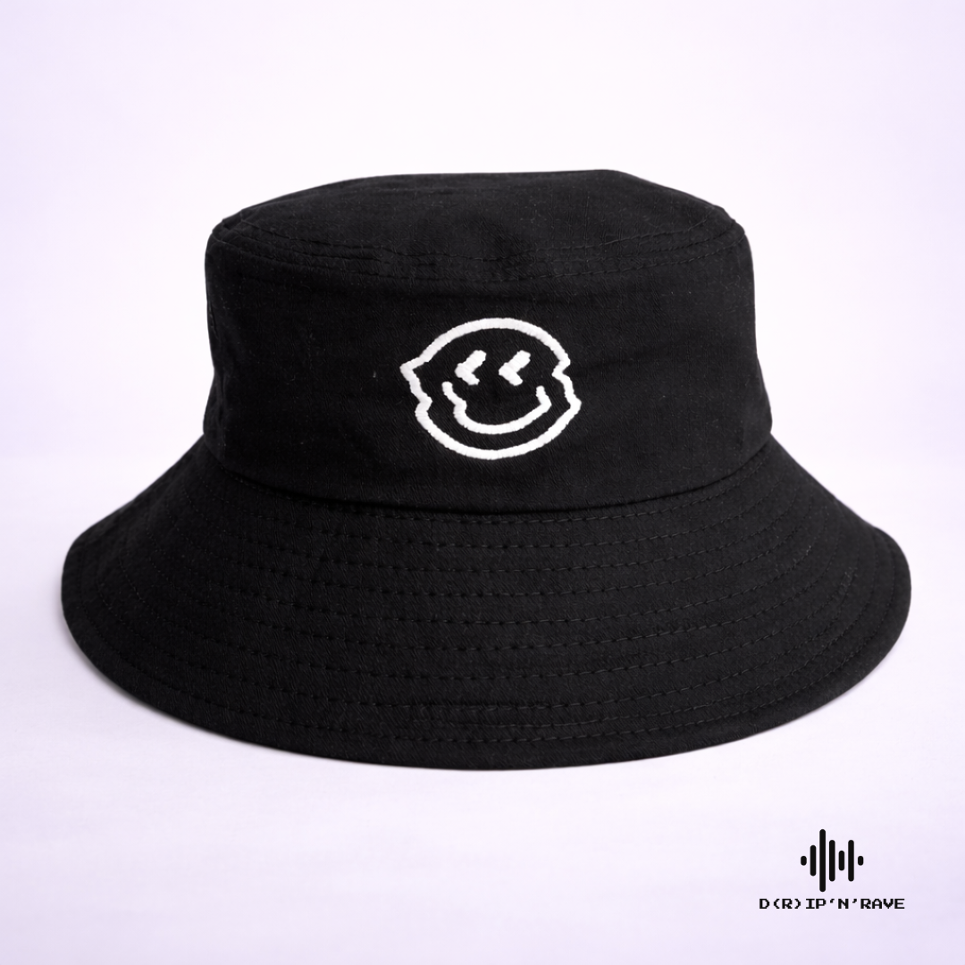 Fischerhut Damen & Herren Schwarz Bild 7 - D(R)IP'N'RAVE