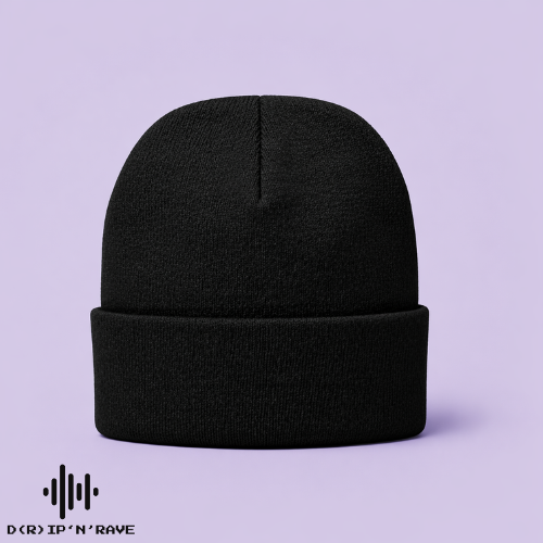 Techno Rave Beanie Mütze Unisex Bild 5 - D(R)IP'N'RAVE
