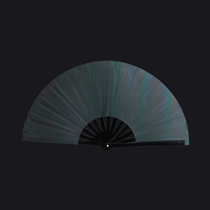 Handfächer groß – großer faltbarer Handfächer Bambus Holz– Hand Fan - Japanischer Kung Fu Tai Chi