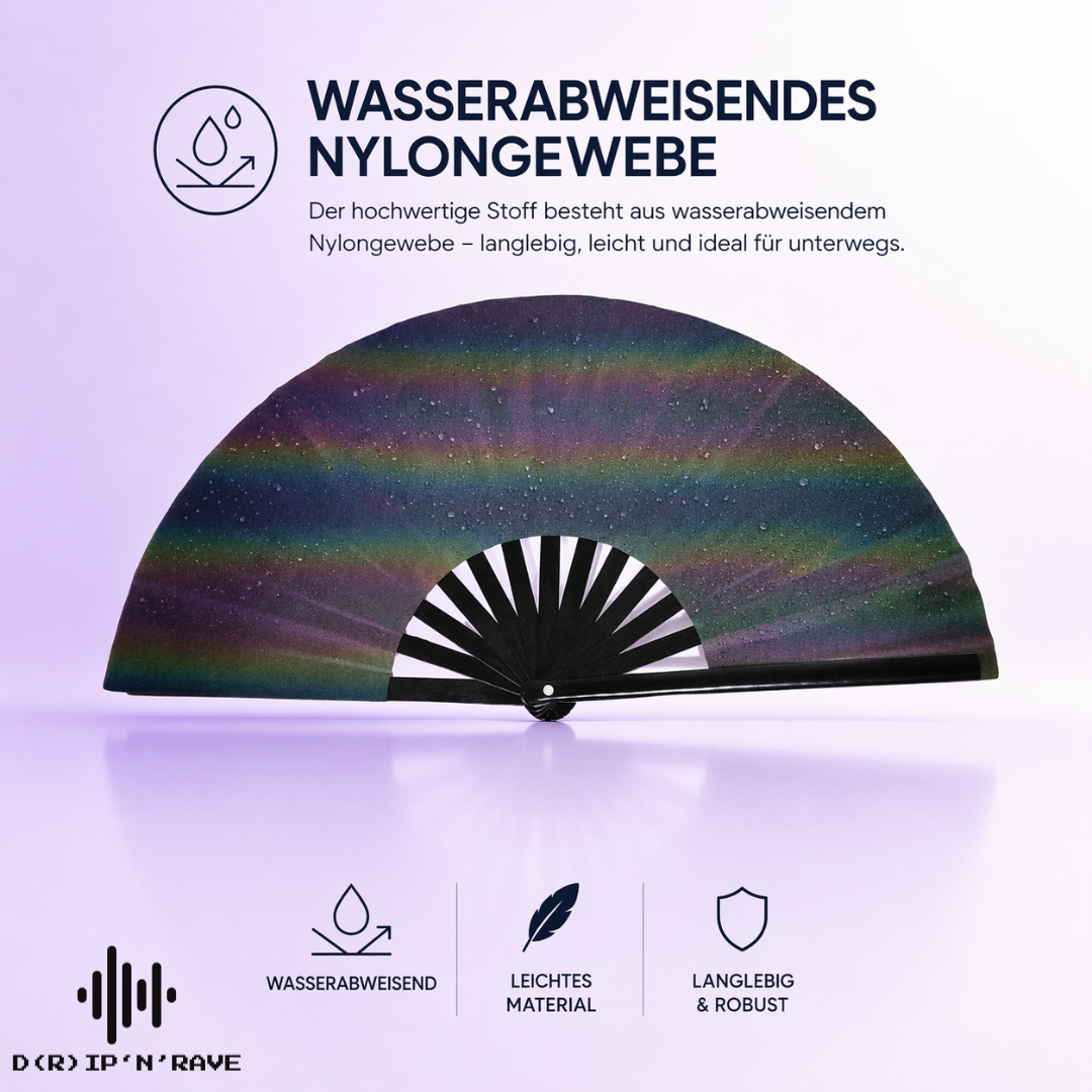 Handfächer groß Bild 6 - D(R)IP'N'RAVE