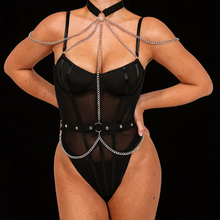 Rave Techno Outfit Damen Bild 2 - D(R)IP'N'RAVE